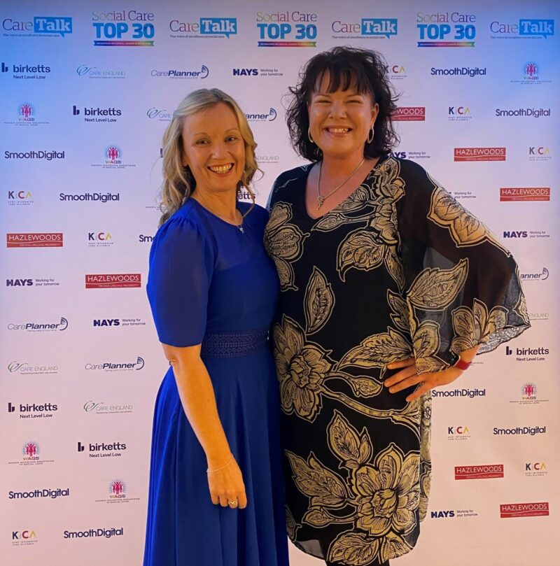 Sue Wray and Fran Driver