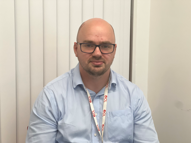 James Pye, ECL Property and Facilities Lead