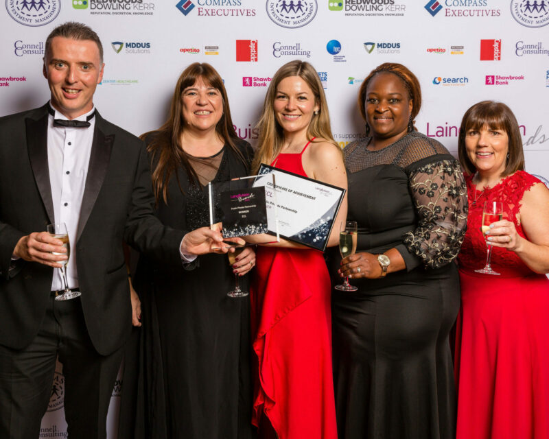 ECL's Step 2 Home team- Laing Buisson award winners