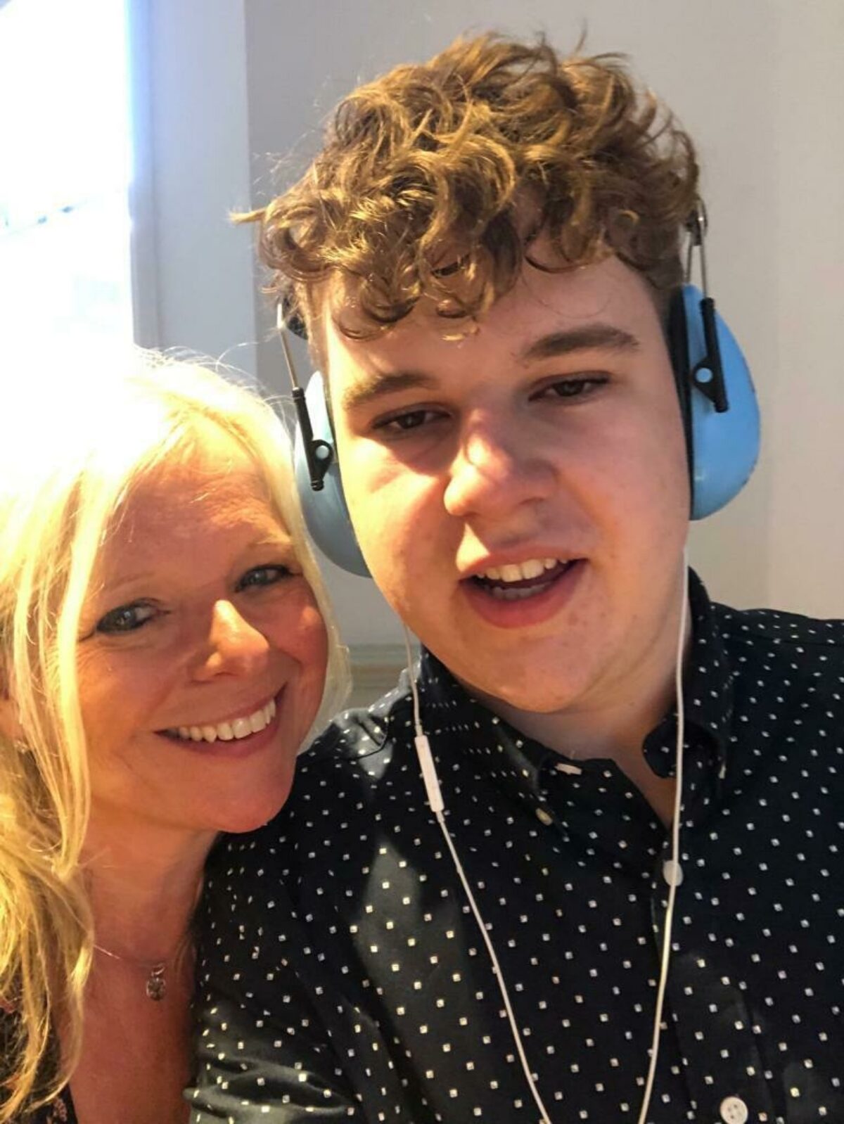 Amanda and  her son Lynden