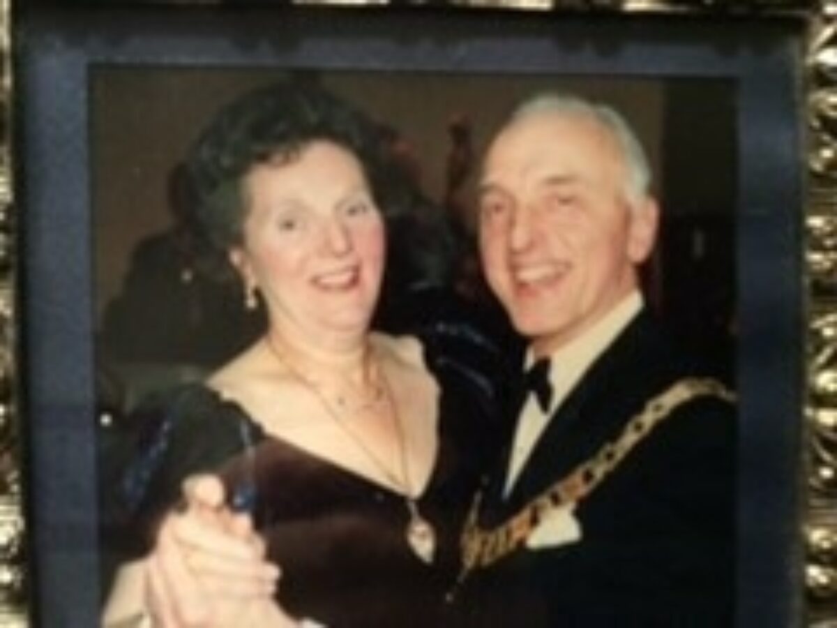 Cicely and her husband Alan