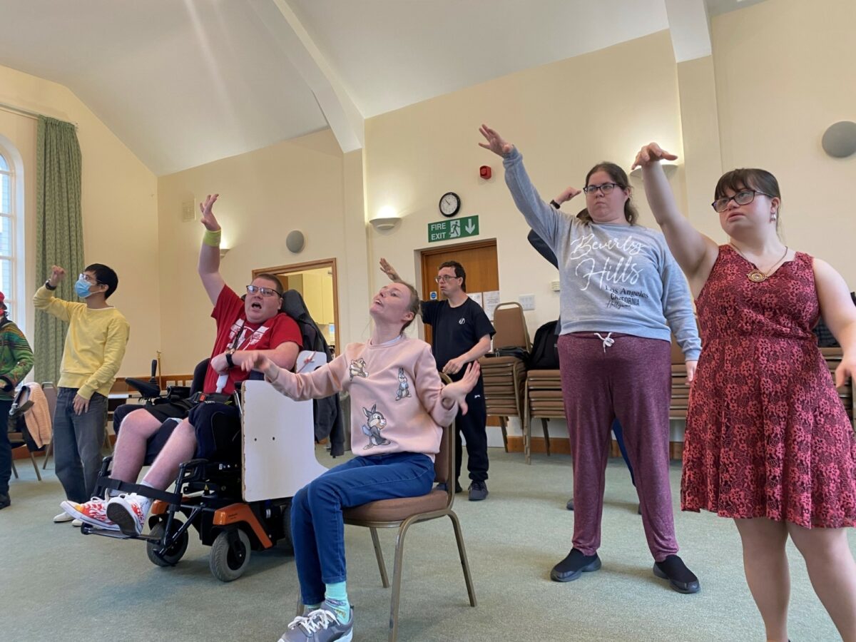 Crafty Drama group in action