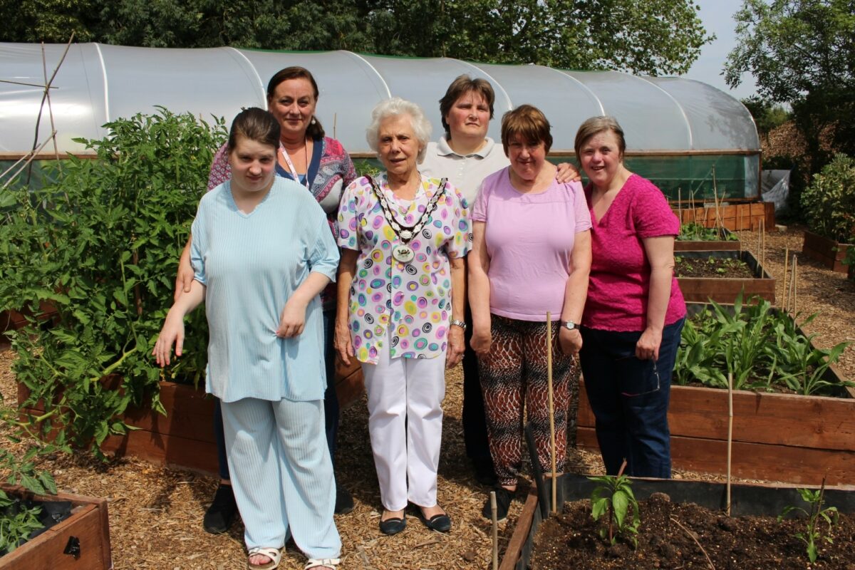 ECL customers with Mayor of Loughton