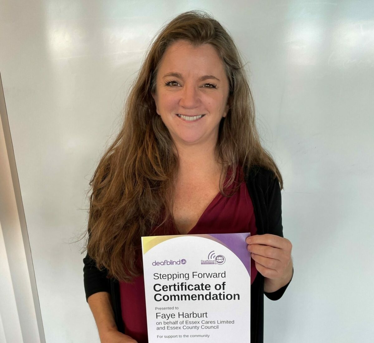 Faye Harburt, Head of ECL Sensory Service