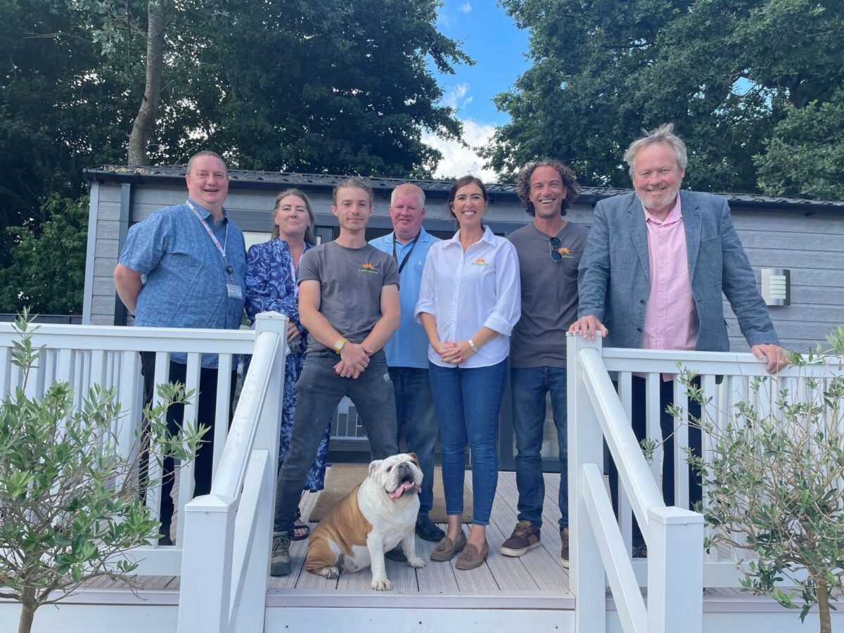 Giles Watling MP visits Inclusive Employer Sunrise Holiday Homes