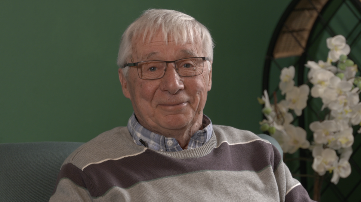 Person smiling at the camera