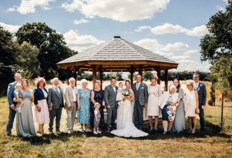 Anne granddaughters wedding family shot