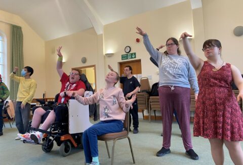 Crafty Drama group in action