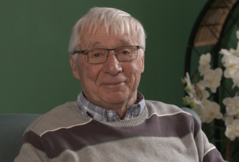 Person smiling at the camera