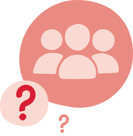 People and questions icon
